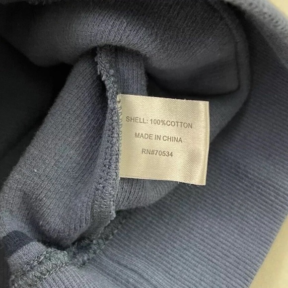 Orvis Sweater Women XL Cardigan Shawl Blue Striped College Preppy Cotton Teacher - Picture 5 of 5